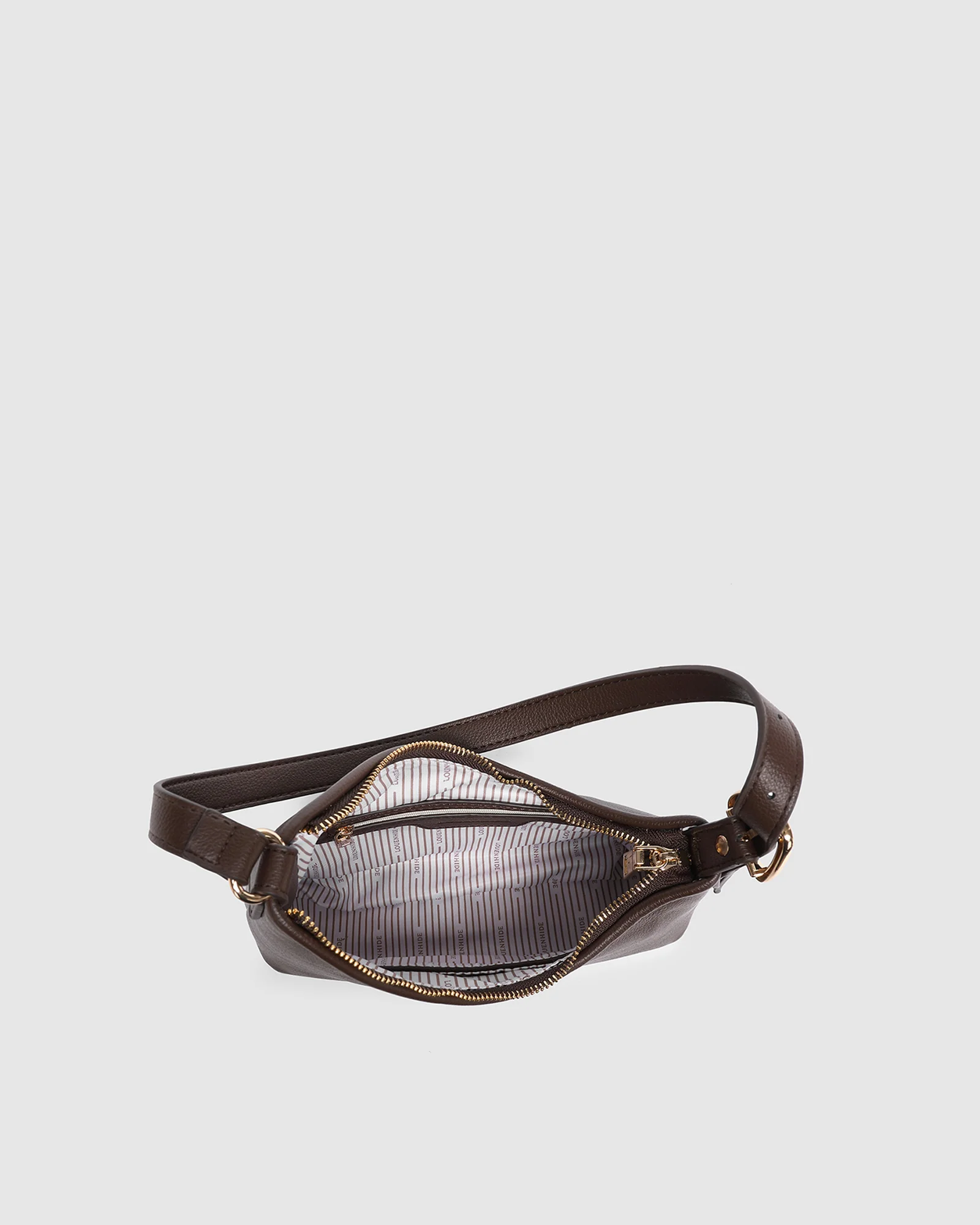 Amelia Shoulder Bag - Chocolate - Image 7