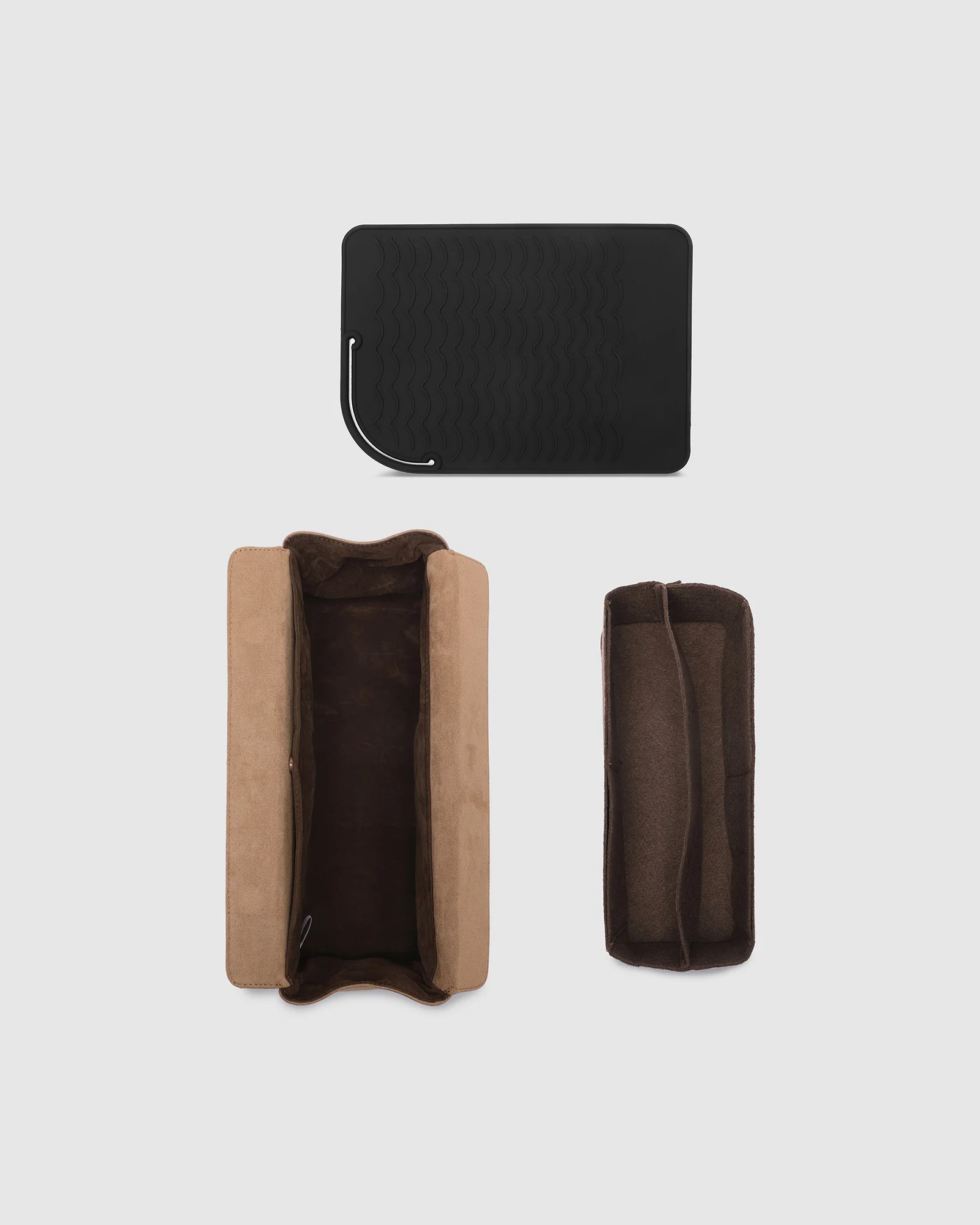 Margot Hair Tool Travel Case - Suedette Honey - Image 6