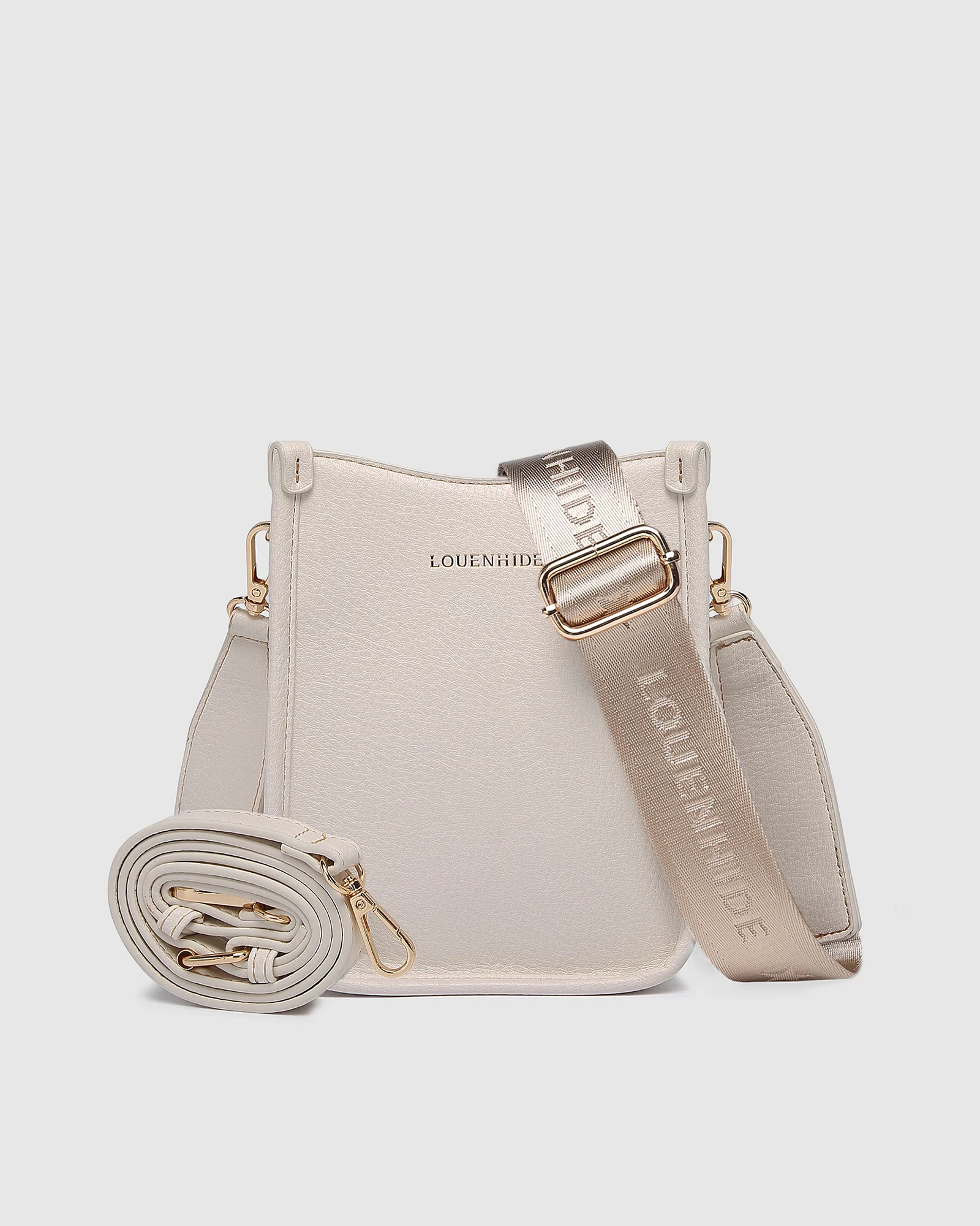 Parker Logo Phone Bag - Vanilla - Image 3