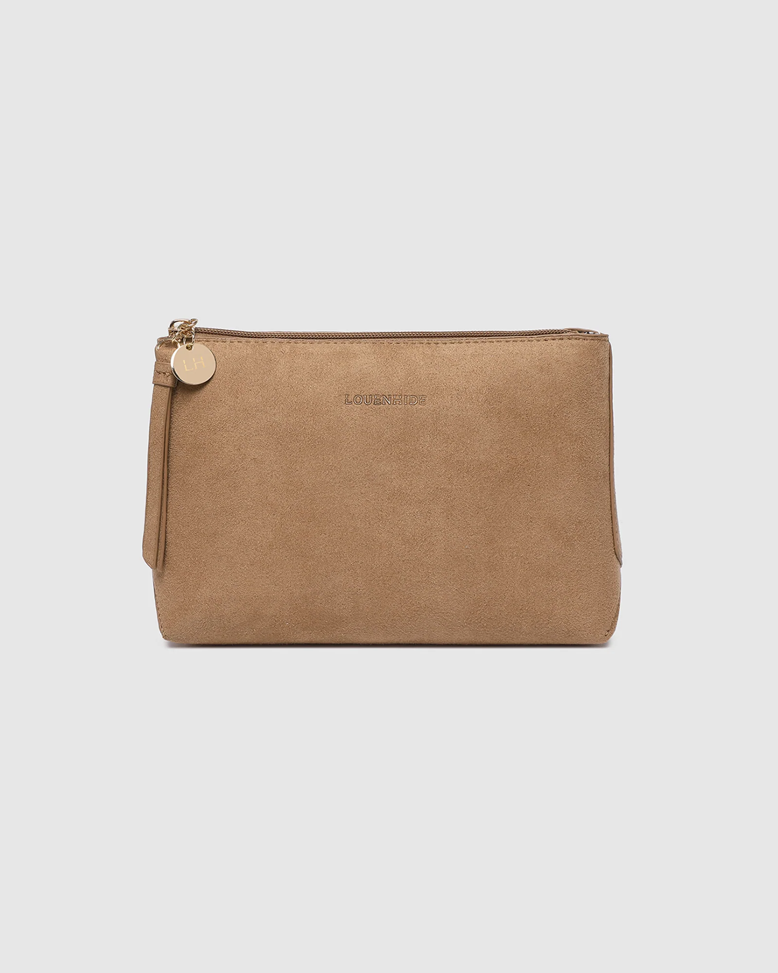 Peyton Everyday Pouch Suedette Set - Honey - Image 5
