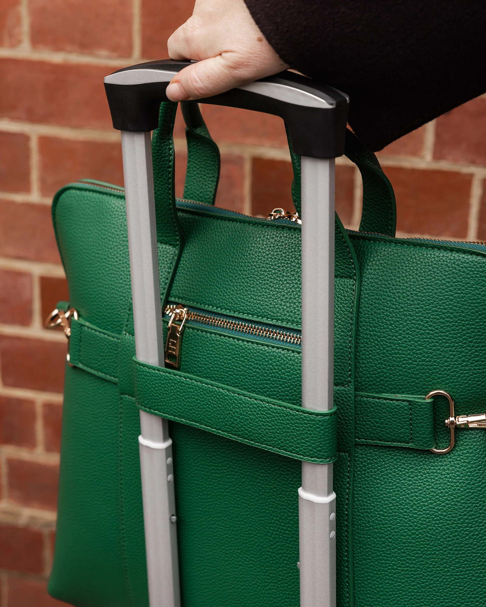 Rhodes Laptop Bag - Green - Image 7