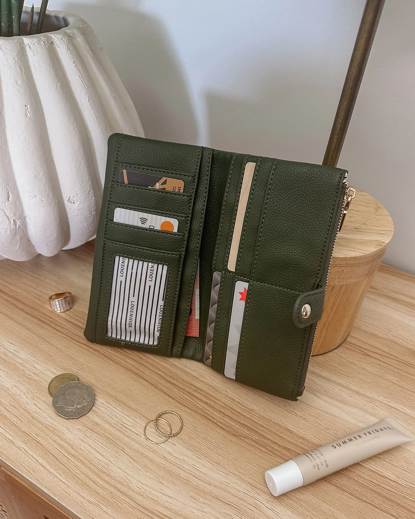 Stella Wallet - Olive - Image 2